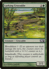 Crocodilo Espreitador / Lurking Crocodile - Magic: The Gathering - MoxLand